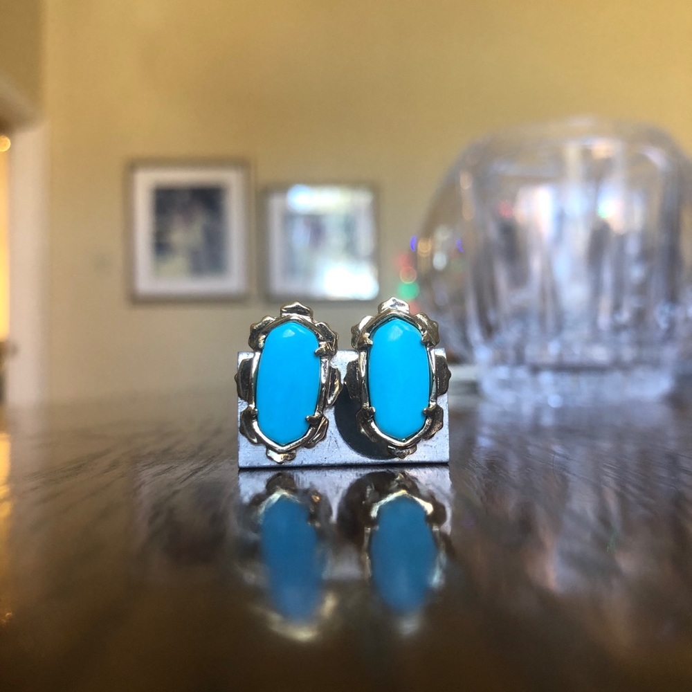 Kendra Scott turquoise studs